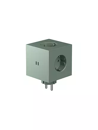 AVOLT | Mehrfachsteckdose Square 2 F Oak Green | 